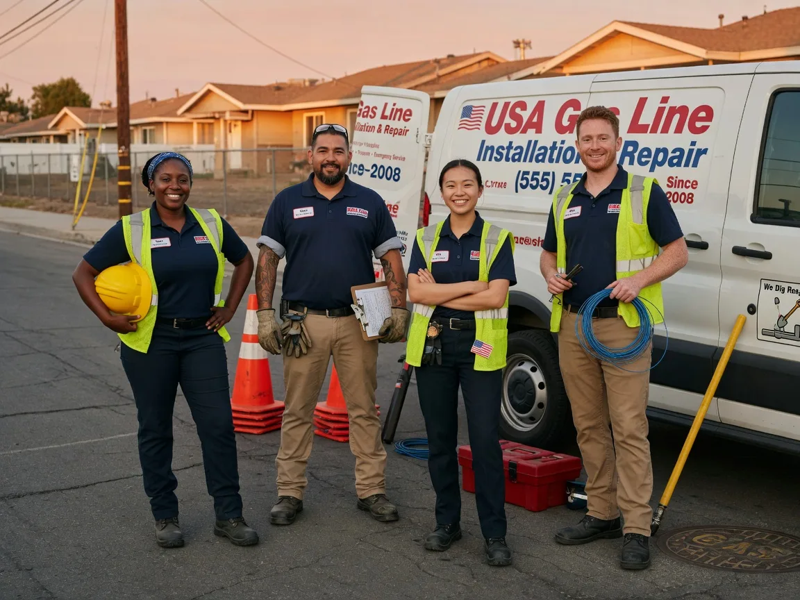Gas Line Installation company in Maupin, OR